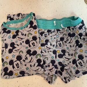 Little Sleepies Mickey Mouse Pajama Set